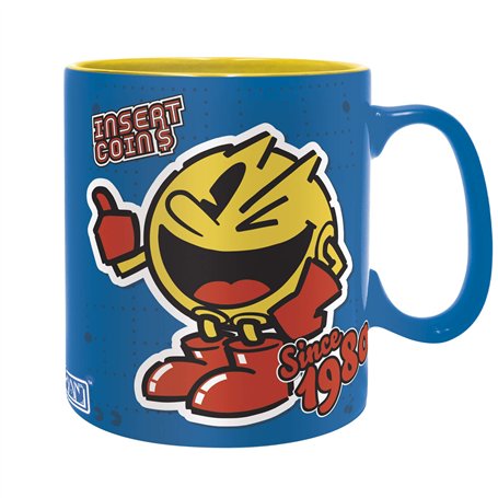 ABYSTYLE - PAC-MAN Mug Rétro Grand contenant 460 ml