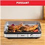 Tefal Plancha Electrique Maxi Plancha XXL 10/12 Personnes Plancha Intérieur Et Extérieur Inox CB690D12