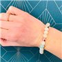 SHOP-STORY - Bracelet de Méditation avec Perles Amazonite