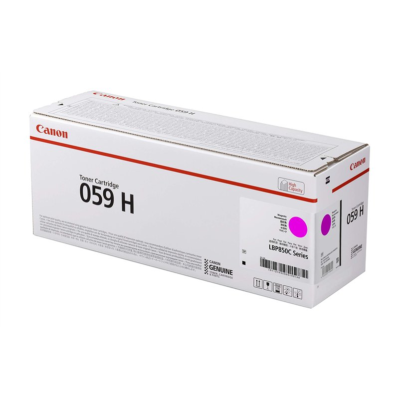 Canon Cartridge 059 H M TONER Magenta (Emballage carton)