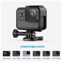 Sametop Frame Boîtier Cadre Compatible avec Les Caméras GoPro Hero 7 Black, 7 Silver, 7 White, Hero 6 Black, Hero 5 Black, Hero 