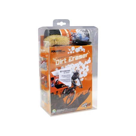 Foliatec 31970 Dirt Eraser pour vélo électrique et vélo électrique 400 ML nettoyant Mousse et Agrumes, nettoyant pour vélo, Bros