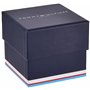 Tommy Hilfiger Montre Analogique Multifunction à Quartz pour homme avec Bracelet en Acier Inoxydable Noir - 1791633