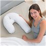 SHOP-STORY - Oreiller Ergonomique de Position latérale en Forme de U pour Une Meilleur Posture Lors du Sommeil