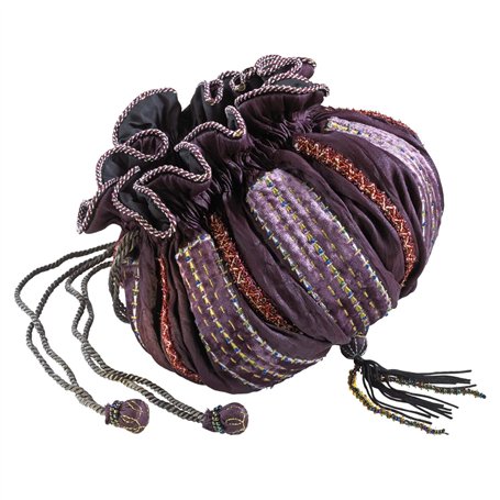 The Noble Collection Hermione Granger Bag - 8in (20cm) Purple Hermione Bag - Officially Licensed Harry Potter Film Set Movie Toy