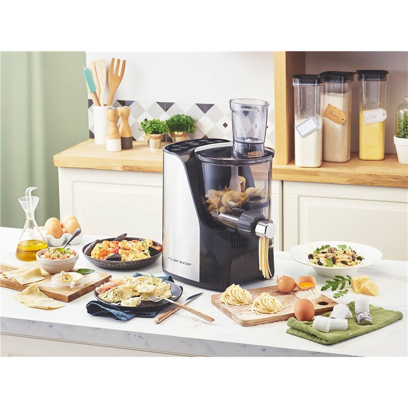 Image secondaire de riviera&bar - Machine à Pâtes Automatique en Métal PMP500 - 4 Programmes, Ventilation pour Séchage Rapide, Vis Inox - Tous Types