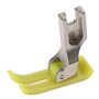 La Canilla ® - Pied de biche en téflon pour machines à coudre industrielles Juki Brother Consew Alfa pour tissus en cuir, jeans,