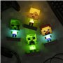 Paladone Lumière Icone Minecraft Alex BDP | Mini Veilleuse Fun Pixelisée | Très Lumineux à Collectionner, Multicolore
