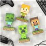 Paladone Lumière Icone Minecraft Alex BDP | Mini Veilleuse Fun Pixelisée | Très Lumineux à Collectionner, Multicolore