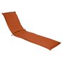 Hespéride - Coussin de Transat en Polyester - Terracotta - 190 x 60 x 4 cm - Coussin déhoussable