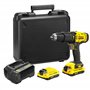 Stanley - V20 PERCEUSE VISSEUSE À PERCUSSION FATMAX V20 50NM- LITHIUM 18V - 2 BATTERIE 1,5AH - SFMCD711C2K-QW