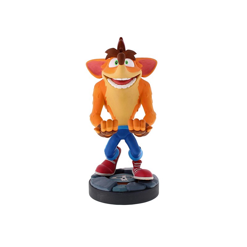 Cable Guys - Crash Bandicoot Gaming Accessories Holder & Phone Holder for Most Controller (Xbox, Play Station, Nintendo Switch)