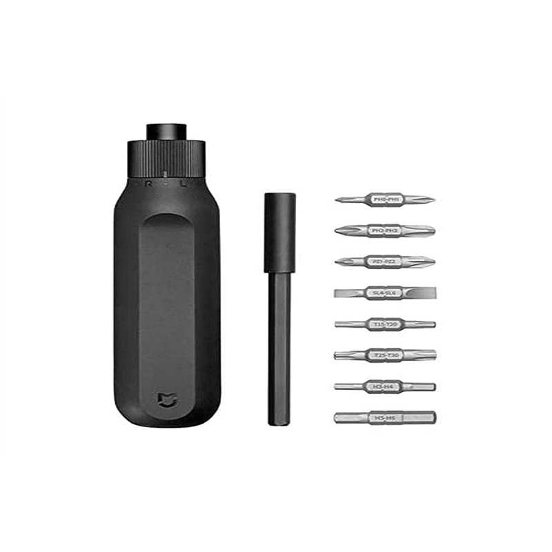 Xiaomi Mijia Tournevis à cliquet 16 en 1 3 vitesses avec tête magnétique en acier S2