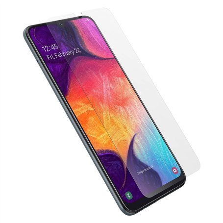 Otterbox Protecteur d'écran Alpha Glass pour Samsung Galaxy A50, Verre trempé, Protection Anti-Rayures x2, Livré sans Emballage