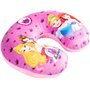 TataWay - Coussin de Voyage Princesses Disney, Aurora, Belle, Ariel, Cendrillon, Polyester, Remplissage Perles, Rose, Taille uni