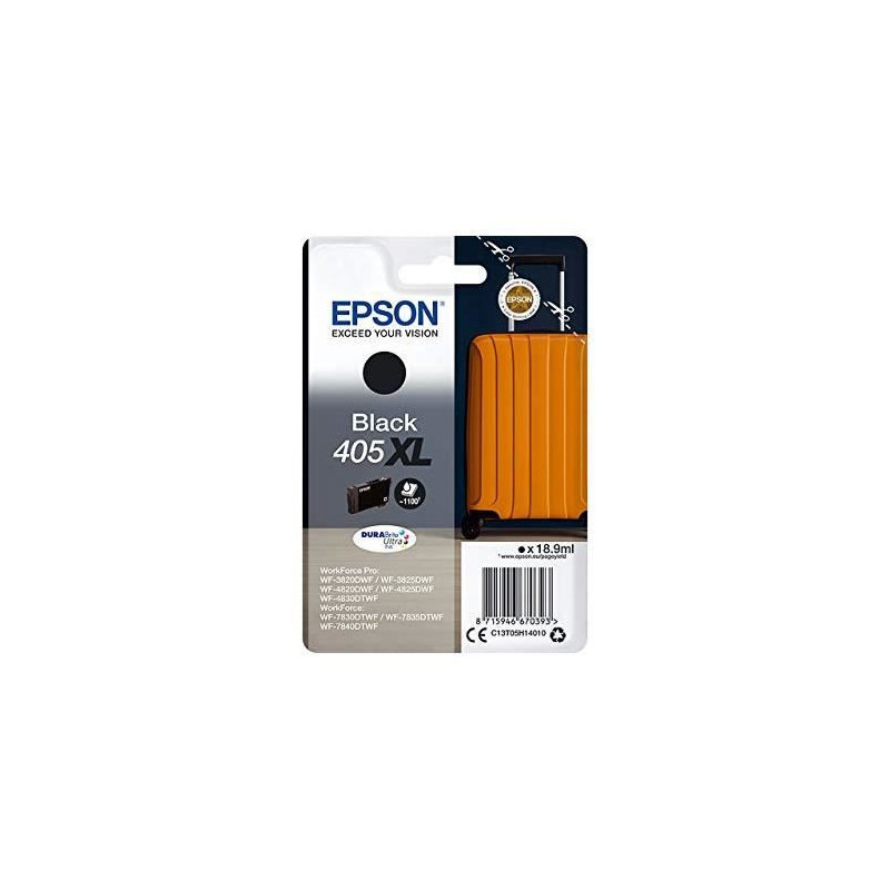 Epson Singlepack Black 405XL DURABrite Ultra Ink