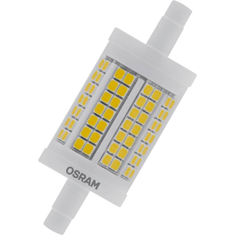OSRAM LED LINE R7S DIM | Tube Crayon LED culot R7s, Gradable, 11,50W = 100W équivalent incandescent | Blanc chaud | 2700K
