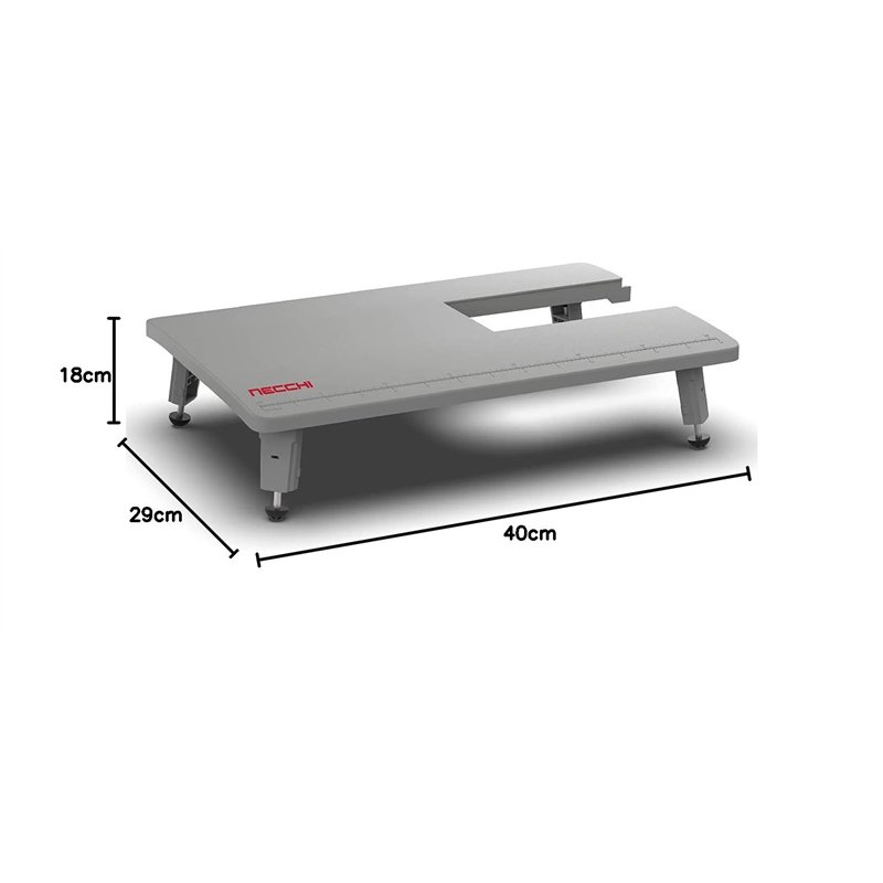 Image secondaire de Necchi Q132A Machine à coudre, intérieur en aluminium moulé sous pression, coque en ABS, noir, régulier