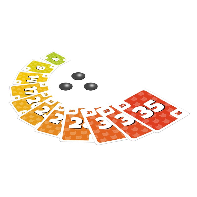 Image secondaire de GIGAMIC - Non Merci - Accepterez-Vous la Carte au Risque de Perdre des Points ou direz-Vous : Non Merci ? - Un Jeu Fun et Facile