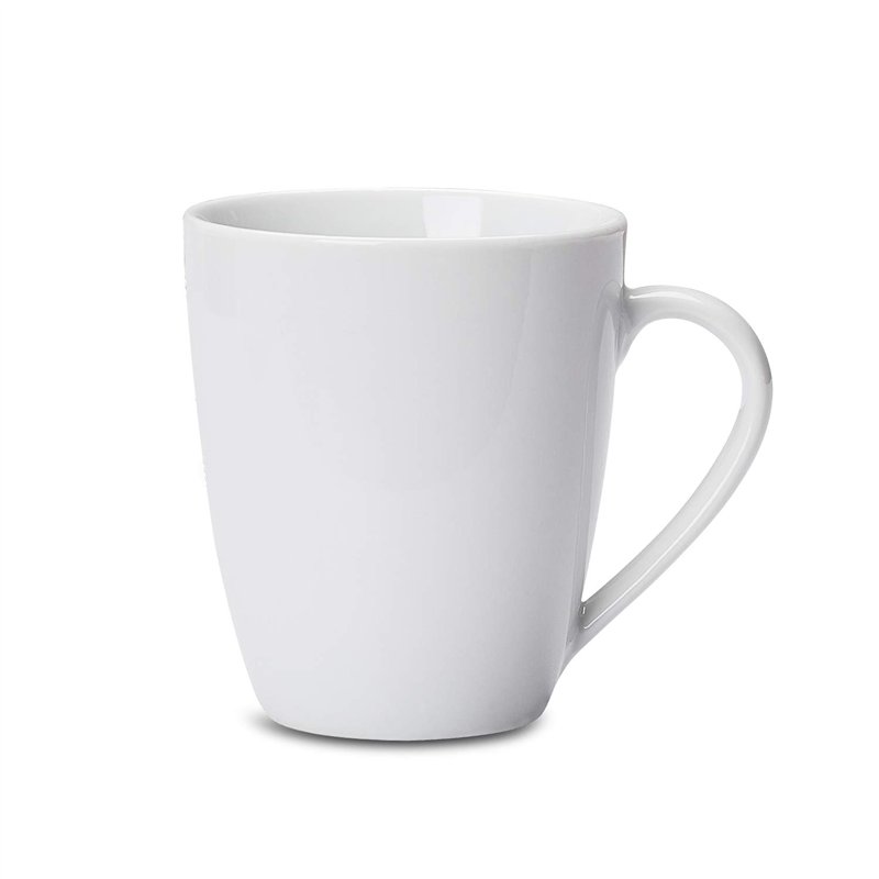 Image secondaire de Amazon Basics Service de tasses à café, 12 unité, lot de 1, Porcelaine, 355 ml, Blanc (Anciennement marque AmazonCommercial)