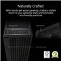 ASUS ProArt PA602 Wood Edition Panneau en métal – Boîtier PC E-ATX (Support de radiateur de 420 mm, Un Ventilateur système préin