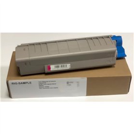 Toner OKI 43324422 pour C5800 C5900 C5550mfp - Magenta - 5.000 Pages - Régénéré Made in Italy