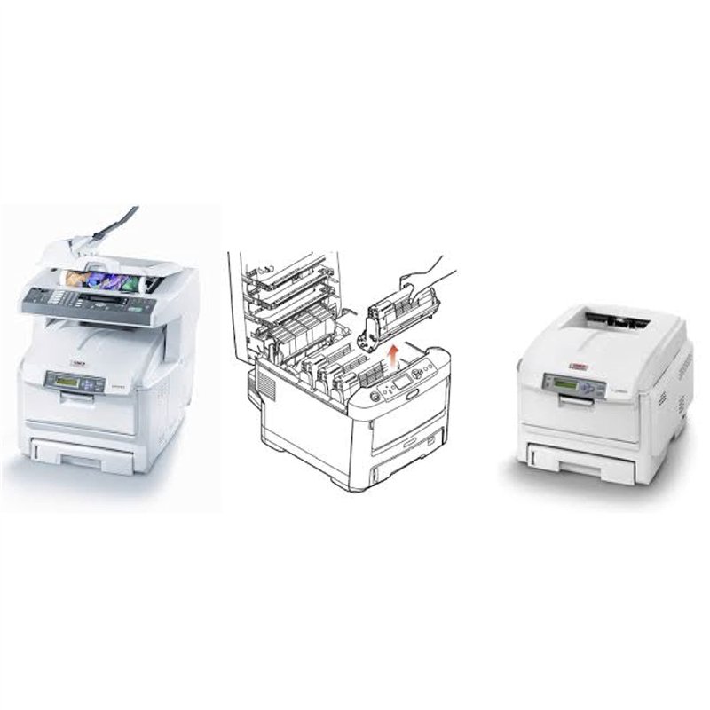 Image secondaire de Toner OKI 43324422 pour C5800 C5900 C5550mfp - Magenta - 5.000 Pages - Régénéré Made in Italy