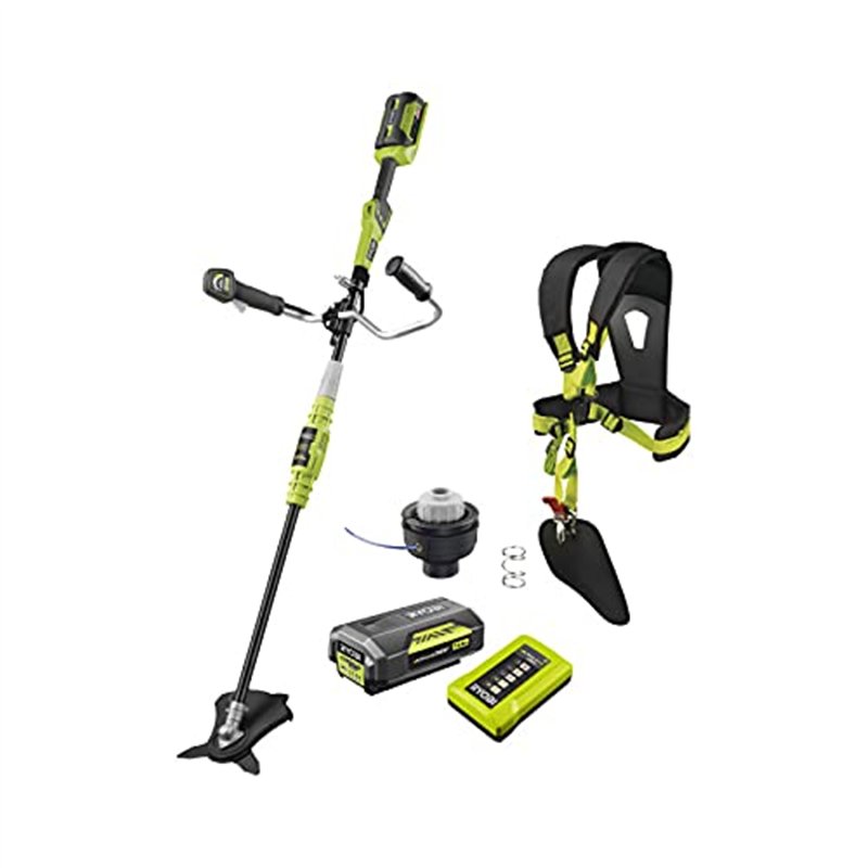 Pack RYOBI débroussailleuse 36V Lithium-ion RBC36X26B - tête complète simple fil diamètre 1,6mm RAC114