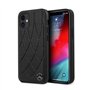 Générique Mercedes-Benz MEHCP12SDIQBK Bow Line Coque de Protection pour iPhone 12 Mini 5,4" Noir