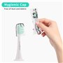Tete de Brosse a Dent Electrique Compatibles avec Xiaomi Mijia - Lot de 6 Tête de Brosse à Dents Rechange compatibles avec Mi Ho