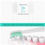 Tete de Brosse a Dent Electrique Compatibles avec Xiaomi Mijia - Lot de 6 Tête de Brosse à Dents Rechange compatibles avec Mi Ho