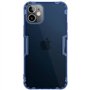 Nillkin - Coque de Telephone pour iPhone 12 Mini – Coque en TPU naturel – Coque arrière – Bleu foncé