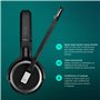 Casque DECT EPOS SDW 30 HS - Qualité Sonore Supérieure, Communication sans Fil de Bureau, Technologie DECT Sécurisée, Connectivi