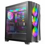 Boîtier Moyen Tour ATX Dark Fleet DF700 Flux RGB avec Panneau Vitré, Noir