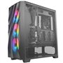 Boîtier Moyen Tour ATX Dark Fleet DF700 Flux RGB avec Panneau Vitré, Noir