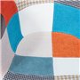 IDMarket - Lot de 2 chaises de Salle à Manger scandinaves, fauteuils de Table SARA Motifs patchworks Multi-Couleurs
