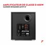 Fenton SHFS12B Subwoofer Amplifié 12 Noir, Caisson de Basse Actif, 400 Watts Max, Bass-Reflex, Qualité Sonore Optimale, Caisson