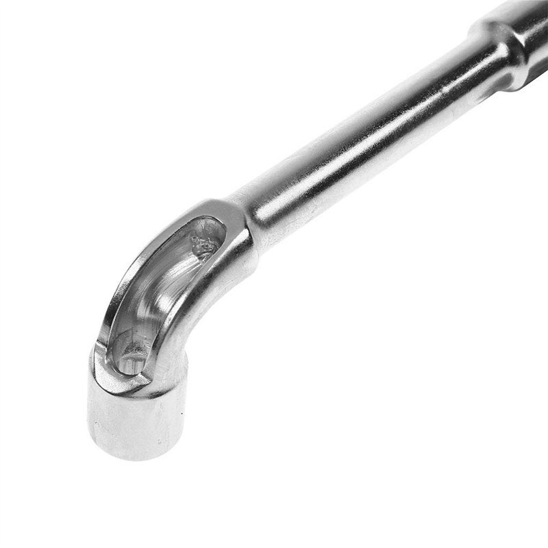 Image secondaire de RHINO - Clés tubulaires et à Pipe, Clé à Pipe débouchée 12 mm - Diamètre 12 mm - Empreinte 6/12 pans - Fabriqué en Acier (Chrome