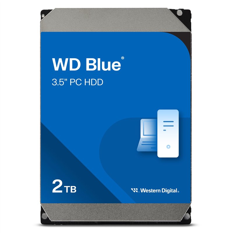 WD Blue 2To Disque dur Interne 3.5