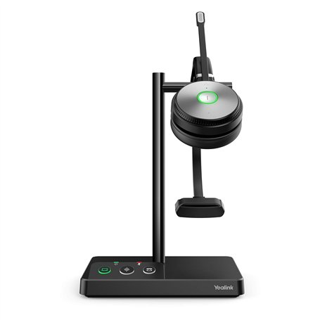 Yealink DECT WH62 Dual UC Casque Audio Noir