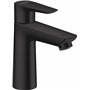 hansgrohe Talis E Mitigeur de lavabo 110 CoolStart sans tirette ni vidage, noir mat, 71714670