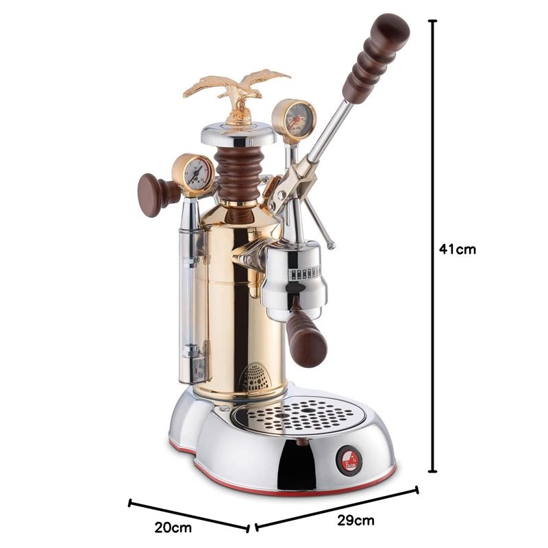 Image secondaire de La Pavoni LPLESC01EU, Machine à expresso Expert compétent, Chrome/or