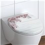 SCHÜTTE Flowers&Wood 82197, Abattant WC en Duroplast avec système d'abaissement Automatique, Compatible avec la majorité des cuv