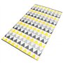IDMarket - Tapis extérieur Sari Triangles Gris et Jaune 180 x 280 CM