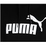 Puma Ess Cropped Logo Hoo Sweat-Shirt pour Femme, Femme, Maillot de survêtement, 586869-01, Puma Noir, S