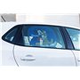 TataWay - Paire de rideaux de voiture Mickey Mouse, Fixation par ventouse, Protection UV, Graphismes, Bleu, 44x35 cm, Polyester