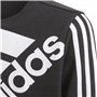 adidas Logo Sweat Maillot de survêtement, Noir/Blanc, 14 años Mixte bébé