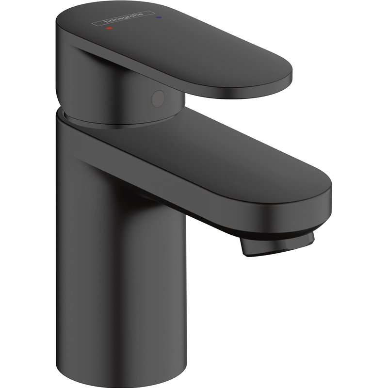 hansgrohe Vernis Blend - Mitigeur de lavabo sans tirette ni vidage, Robinet de salle de bain avec hauteur sous bec 70 mm, économ