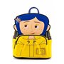 Loungefly Laika Coraline Raincoat Cosplay Womens Double Strap Shoulder Bag Purse