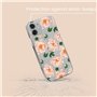 BABACO ERT Group Coque de téléphone Portable pour Apple Iphone 12 Mini Original et sous Licence Officielle Motif Flowers 014 Par